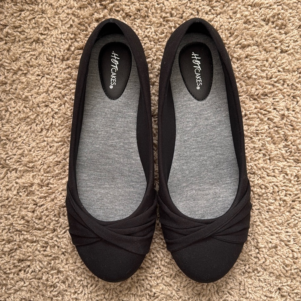 Black flats